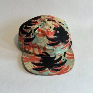 Vans Off The Wall Palm Tree Snapback Hat Adjustable Flat Bill Skateboard Cap